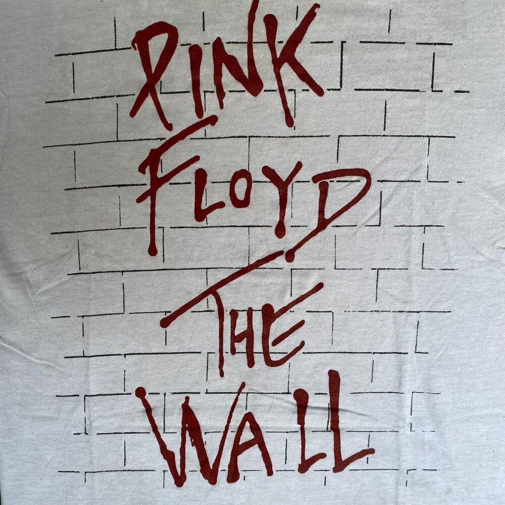 Vintage Y2K Pink Floyd Shirt The Wall Rock Band Album Tee - Picture 3 of 8